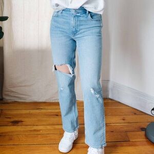 Abercrombie 90s Straight Jean, Curve Love